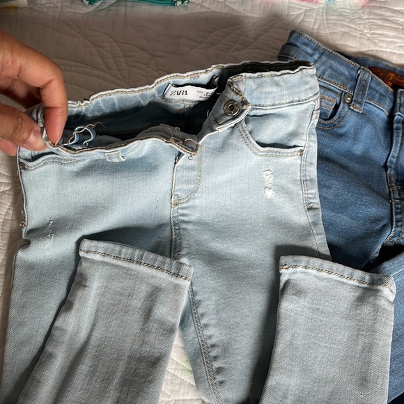 Zara & For All Man Kind Jeans 2-3T & 3T - Picture 2 of 4
